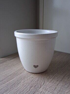 🌷 Hearth & Hand Ceramic Stoneware Heart Planter Pot